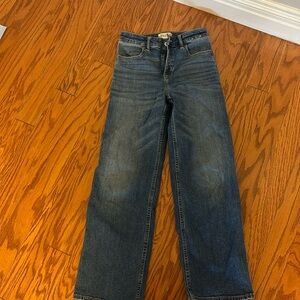 EUC Abercrombie, high-rise wide leg jeans size 13/14 regular